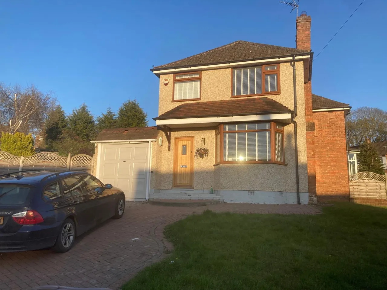 House exterior before a full home refurbishment